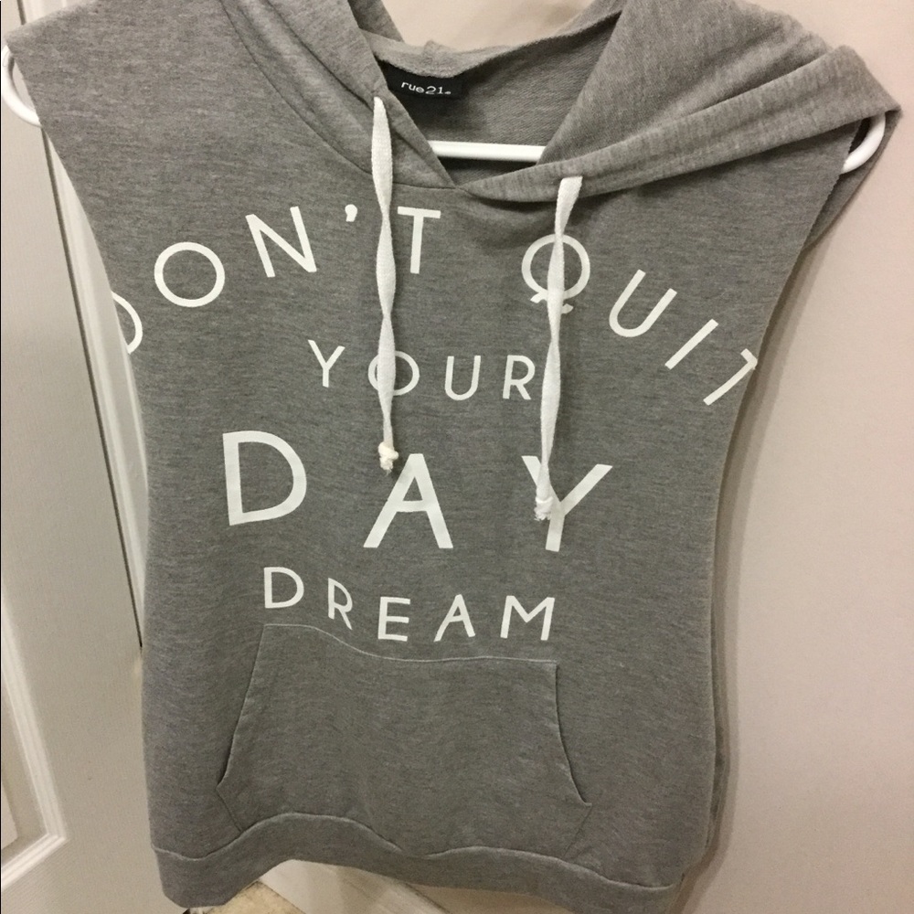 Sleeveless Hoodie - SOLD